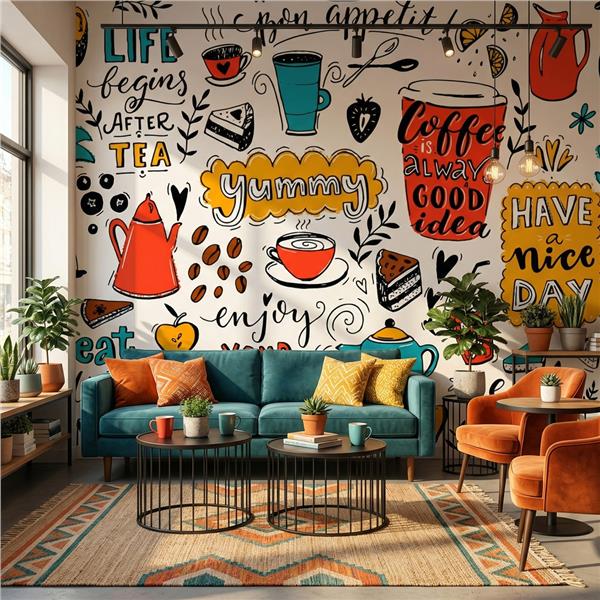 Restoran Cafe & Bar Duvar Kağıdı 188